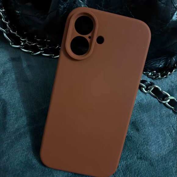Brown iPhone 16 Case - Picture 2 of 2